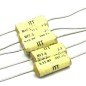 0,22UF 220NF 250V AXIAL POLYPROPYLENE FILM CAPACITOR MPT-5 ITT QTY:5