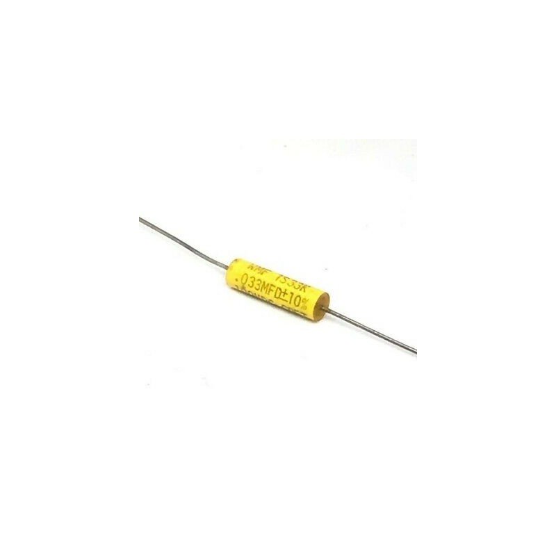 330nF 0.33uF 10% 100V POLYESTER AXIAL CAPACITOR