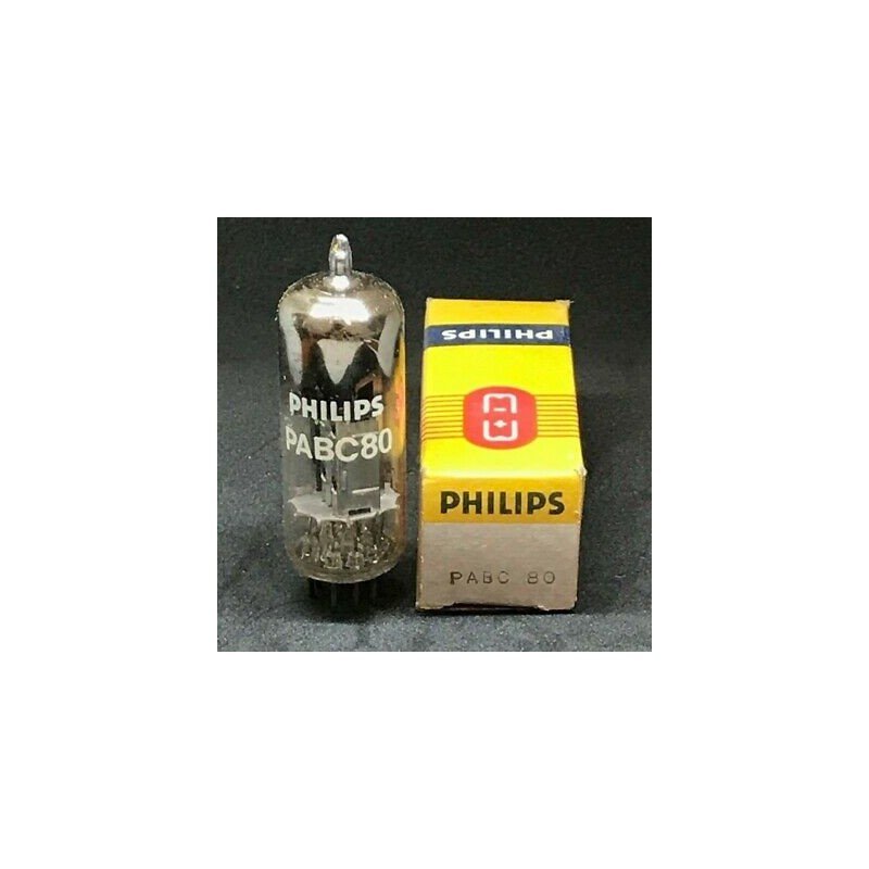 PABC80 ELECTRON VACUUM TUBE VALVE PHILIPS