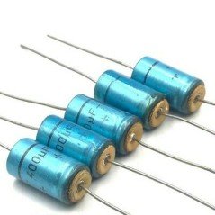 400UF 10V RADIAL ELECTROLYTIC CAPACITOR QTY:5