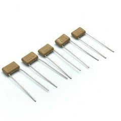 0.047UF 47NF 250V 10% PMT-2R MYLAR FILM AUDIO CAPACITOR ITT 12X9MM[QTY:5]