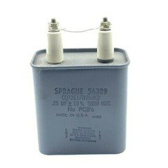 0.25UF .25UF 5000V 10% PAPER IN OIL CAPACITOR CQ72E1FN254K3 SPRAGUE