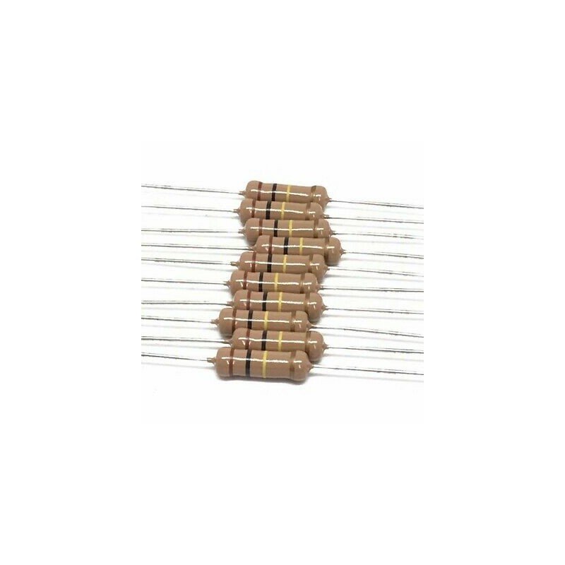 100KOHM 100K 2W 5% CARBON FILM RESISTOR CFR2W-S UNIOHM QTY:10