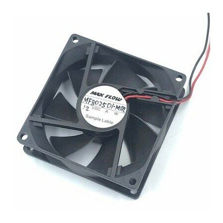 12VDC COOLING FAN MF8025DI-MSPL MAX FLOW 80x80x25mm