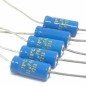 22UF 6V AXIAL ELECTROLYTIC CAPACITOR GTE QTY:5