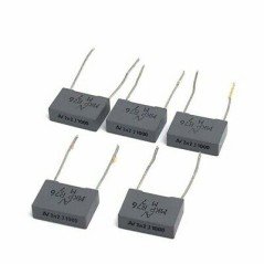 2.2NF 2200PF 1000V 1KV RADIAL METALLIZED FILM CAPACITOR ARCOTRONICS QTY:5