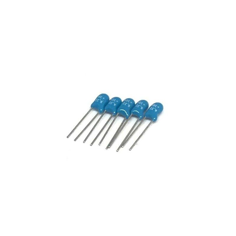 0.22uF 35V RADIAL DIP TANTALUM CAPACITOR KEMET  QTY:5