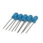 0.22uF 35V RADIAL DIP TANTALUM CAPACITOR KEMET  QTY:5