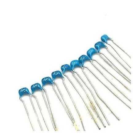 2.7PF 100V RADIAL CERAMIC CAPACITOR RPE131 MURATA QTY:10