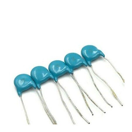 4.7NF 4700PF 250V % RADIAL CERAMIC CAPACITOR MURATA QTY:10