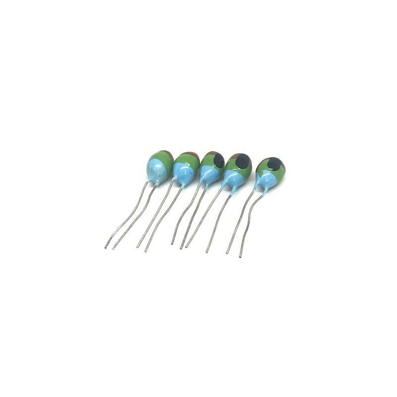 15uF 10V RADIAL DIP TANTALUM CAPACITOR KEMET  QTY:5