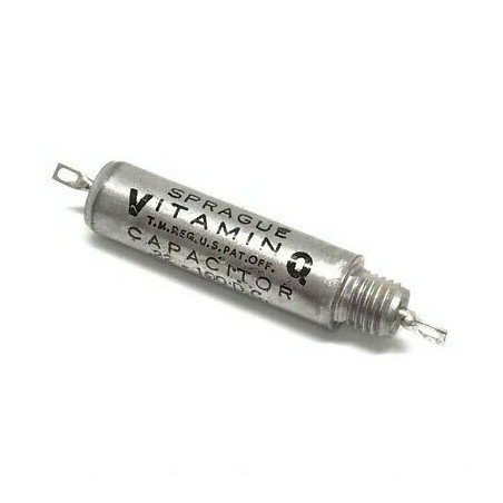 0.22UF 220nF 100VDC Feed Through Capacitor 196PT16 Sprague