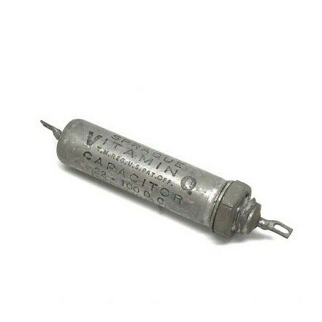 0.22UF 220nF 100VDC Dielectric Feed Through Capacitor 196P22401T16 Sprague