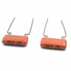 0.15UF 150nF 250V Radial Film Capacitor MKT Philips QTY:2