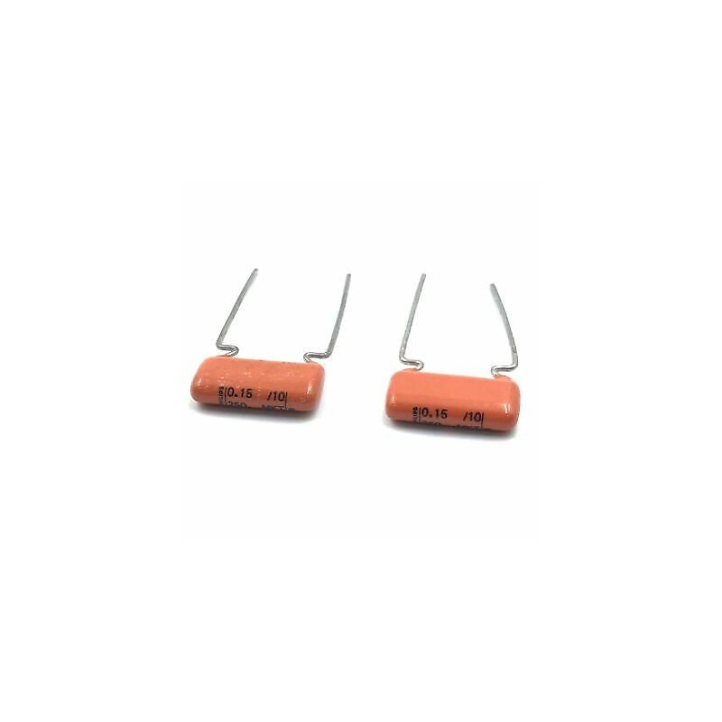 0.15UF 150nF 250V Radial Film Capacitor MKT Philips QTY:2