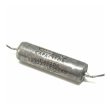 0.1UF 100nF 400VDC Axial Capacitor CP04A1KE104K3 Sprague