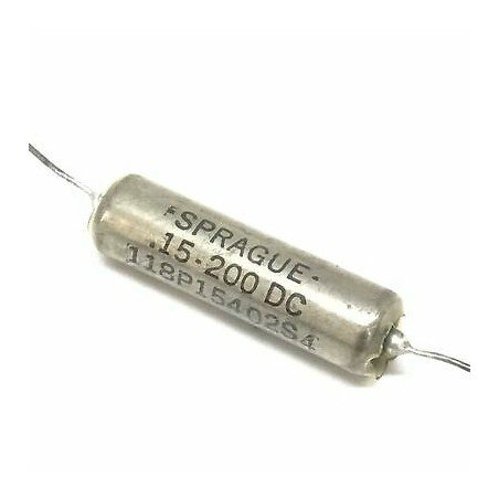 0.15UF 150nF 200VDC Axial Capacitor 118P154022S4 Sprague