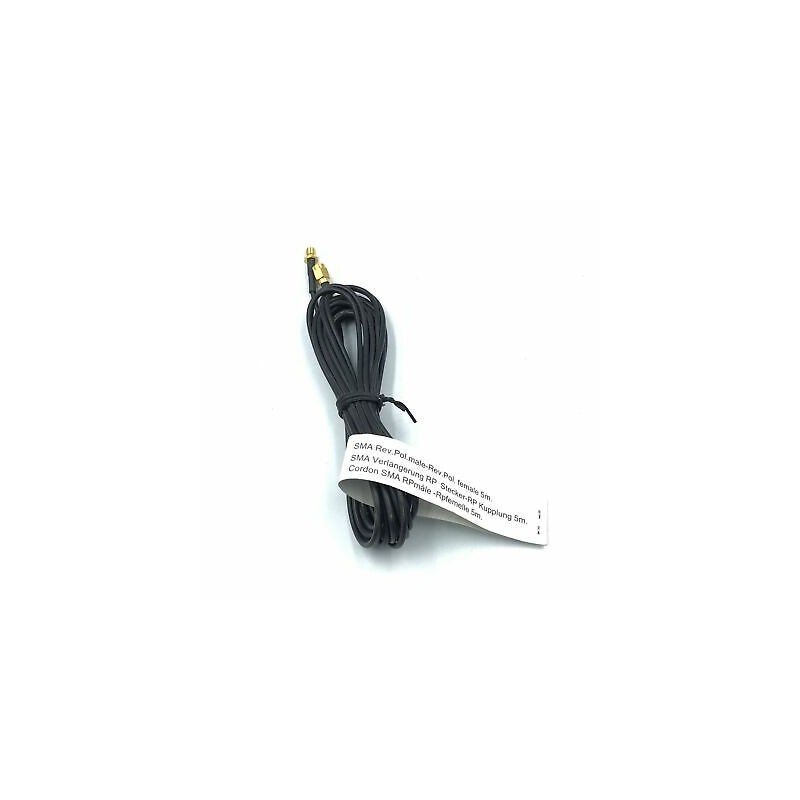 SMA Male To SMA Female Antenna Extension Cable Reverse Polarity 5m