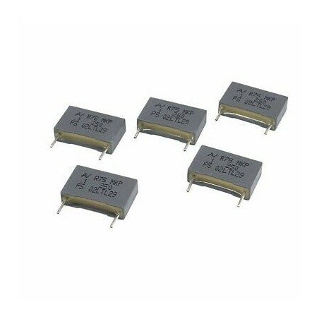 0.1UF 100nF 250V Radial Film Capacitor R75 MKP Arcotronics QTY:5