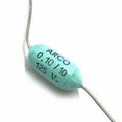 0.1uF 100nF 125V 125VDC Axial Capacitor Arcotronics