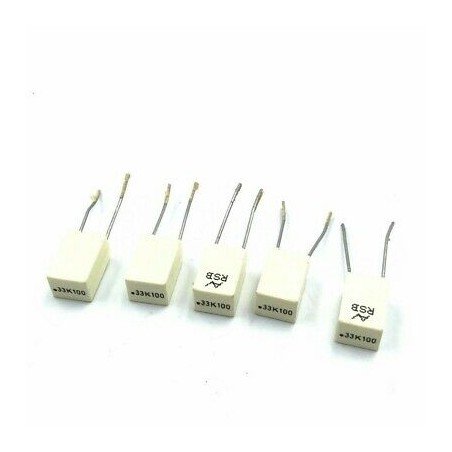 0.33uF 330nF 100V Radial Film Capacitor Arcotronics QTY:5