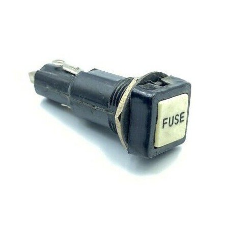 PANEL MOUNT SQUARE FUSE HOLDER  10A 250VAC